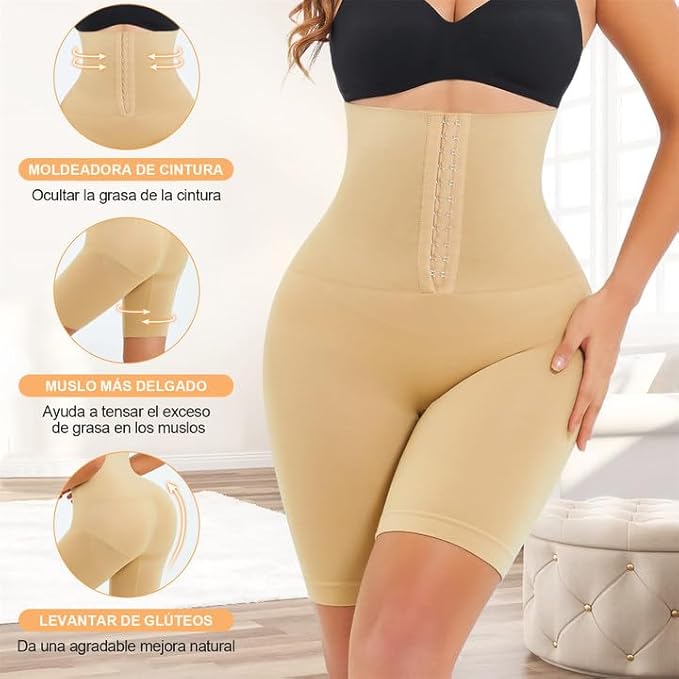 Faja Moldeadora de Cintura Ajustable para Mujer