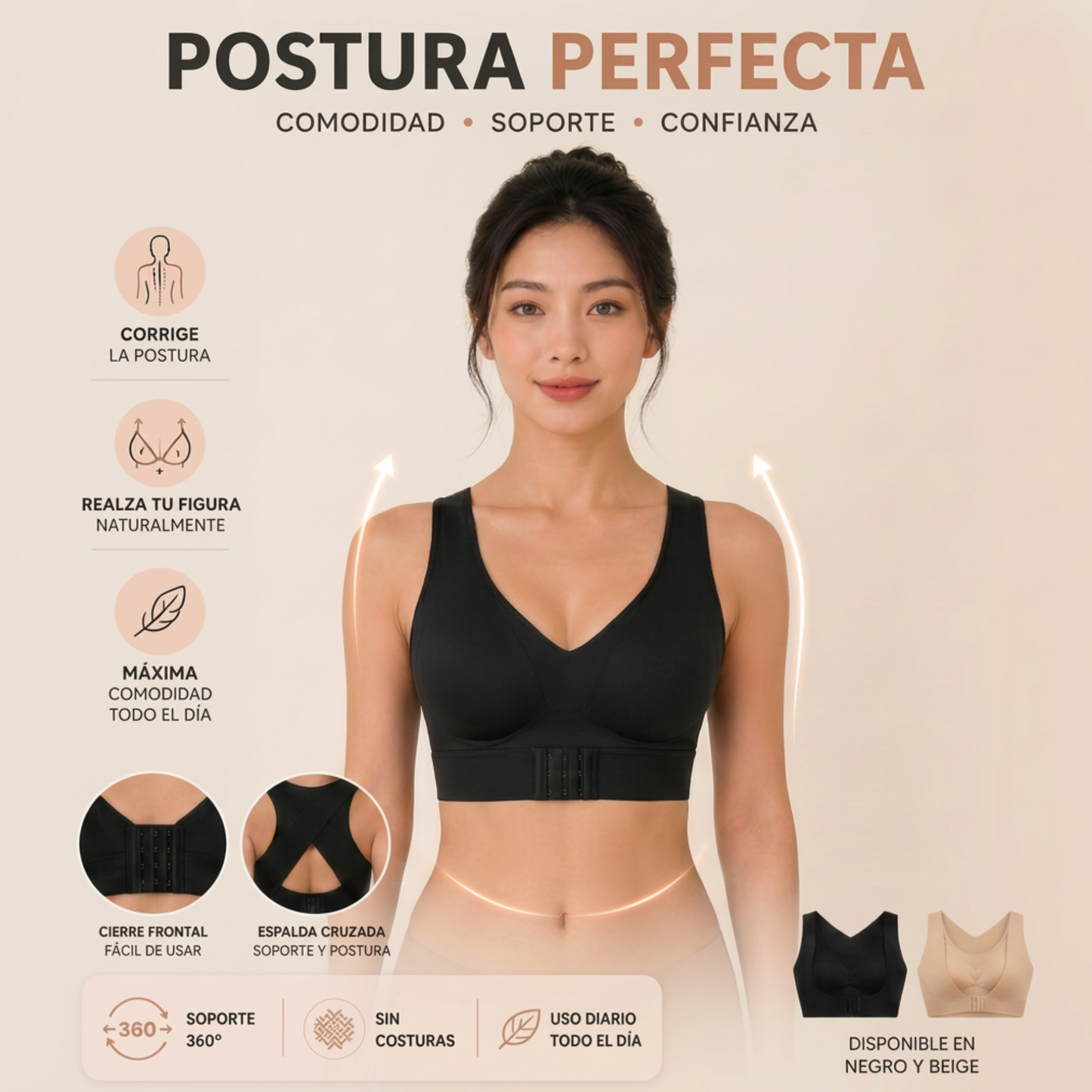 Sujetador Corrector de Postura