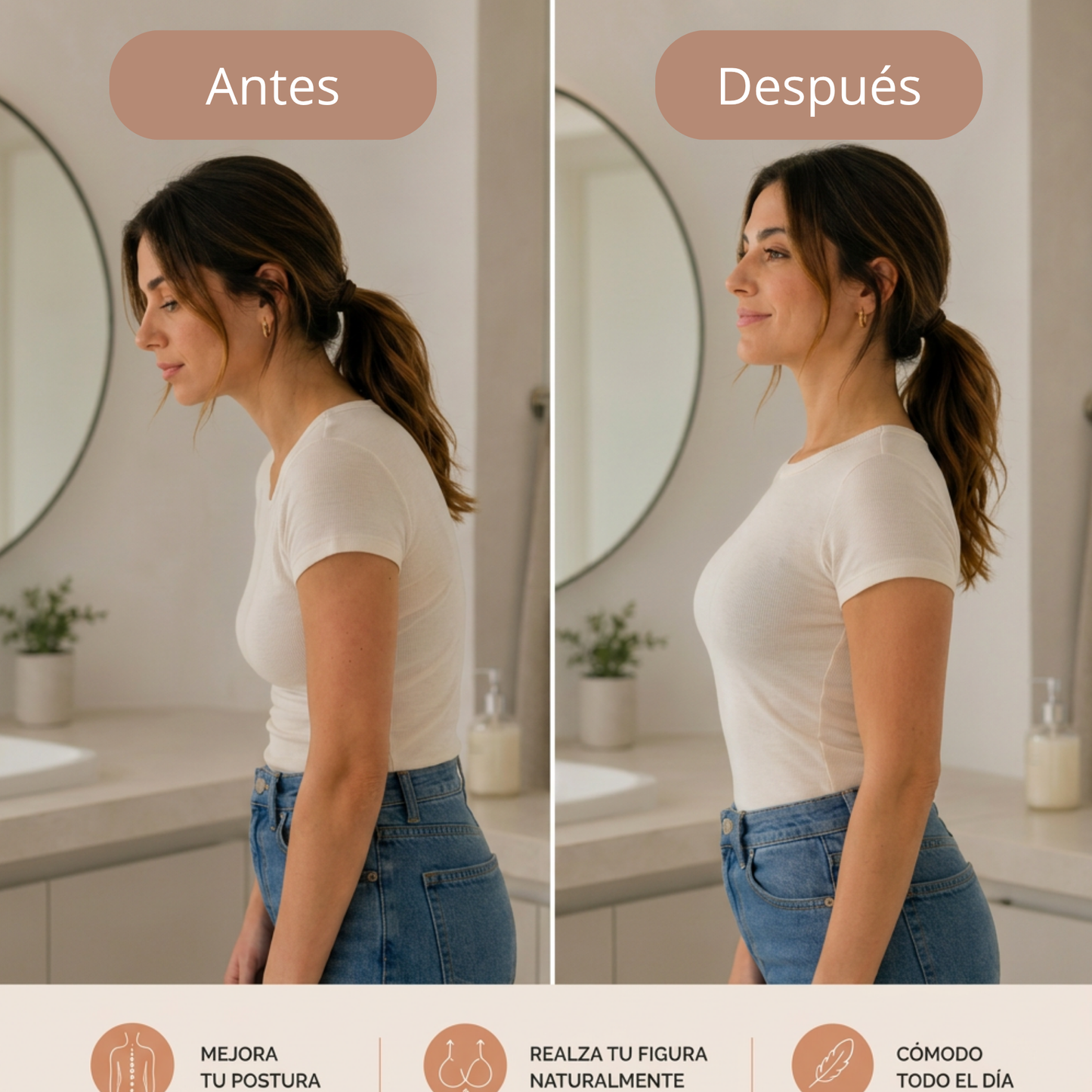 Sujetador Corrector de Postura