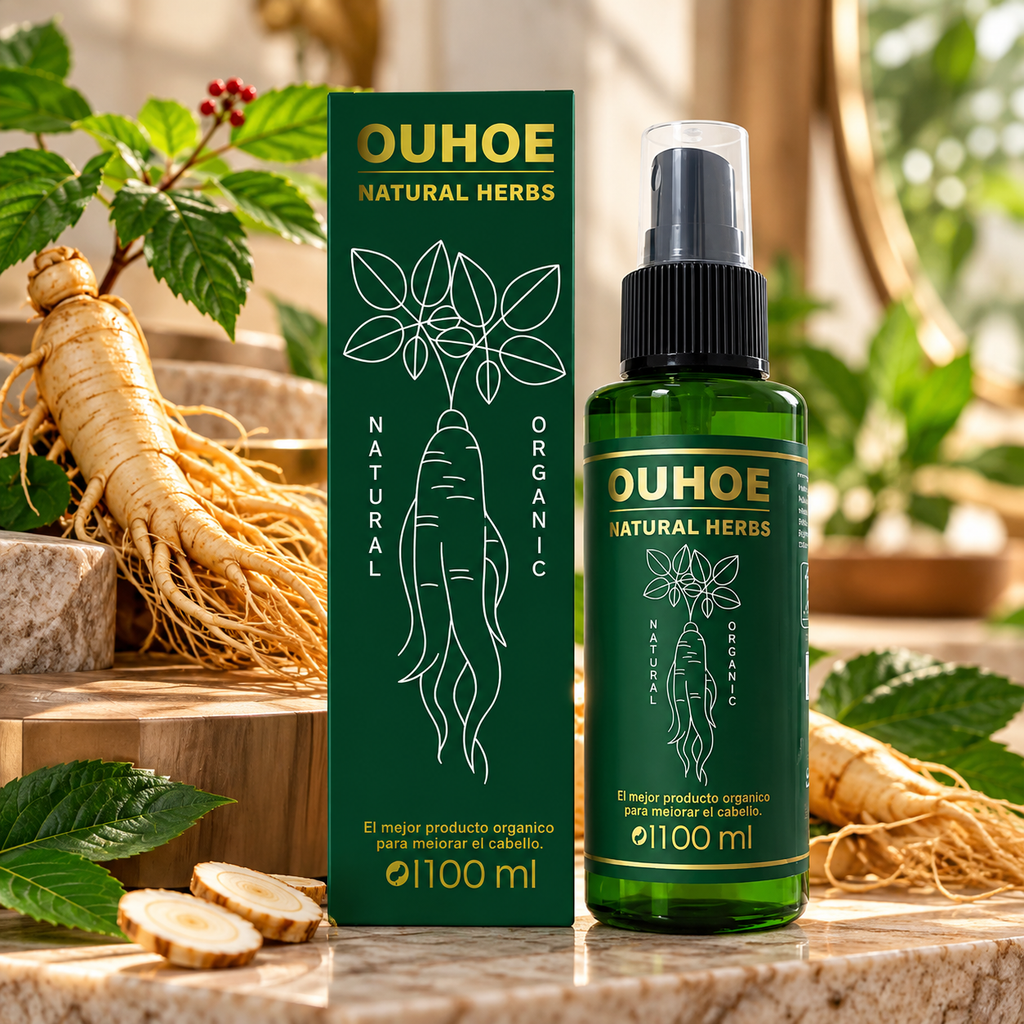 Spray para Crecimiento y Fortalecimiento del Cabello con Ginseng 100 ml