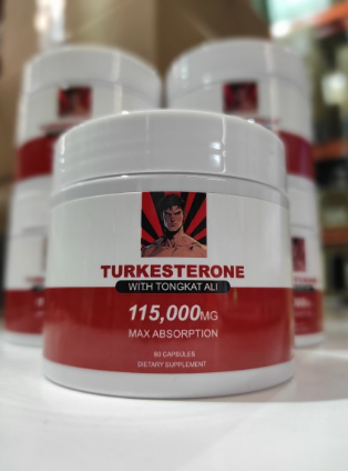 Suplemento TURKESTERONE 60 Cápsulas - aumento de masa muscular y recuperacion - additional image 3