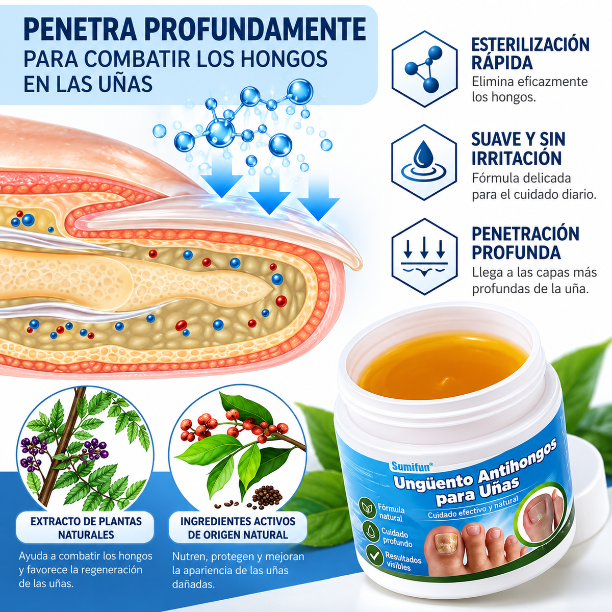 Crema para el Cuidado de Uñas Dañadas – 20 g