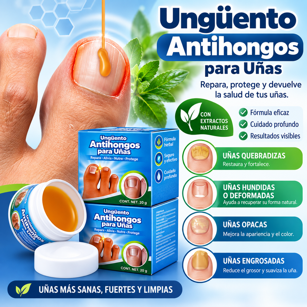 Crema para el Cuidado de Uñas Dañadas – 20 g