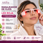 Masajeador de Ojos con Fototerapia LED Roja