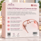Masajeador de Ojos con Fototerapia LED Roja