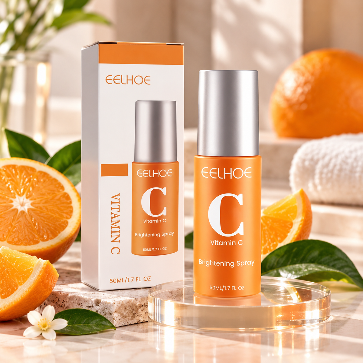 Spray Facial con Vitamina C para Manchas e Hidratación