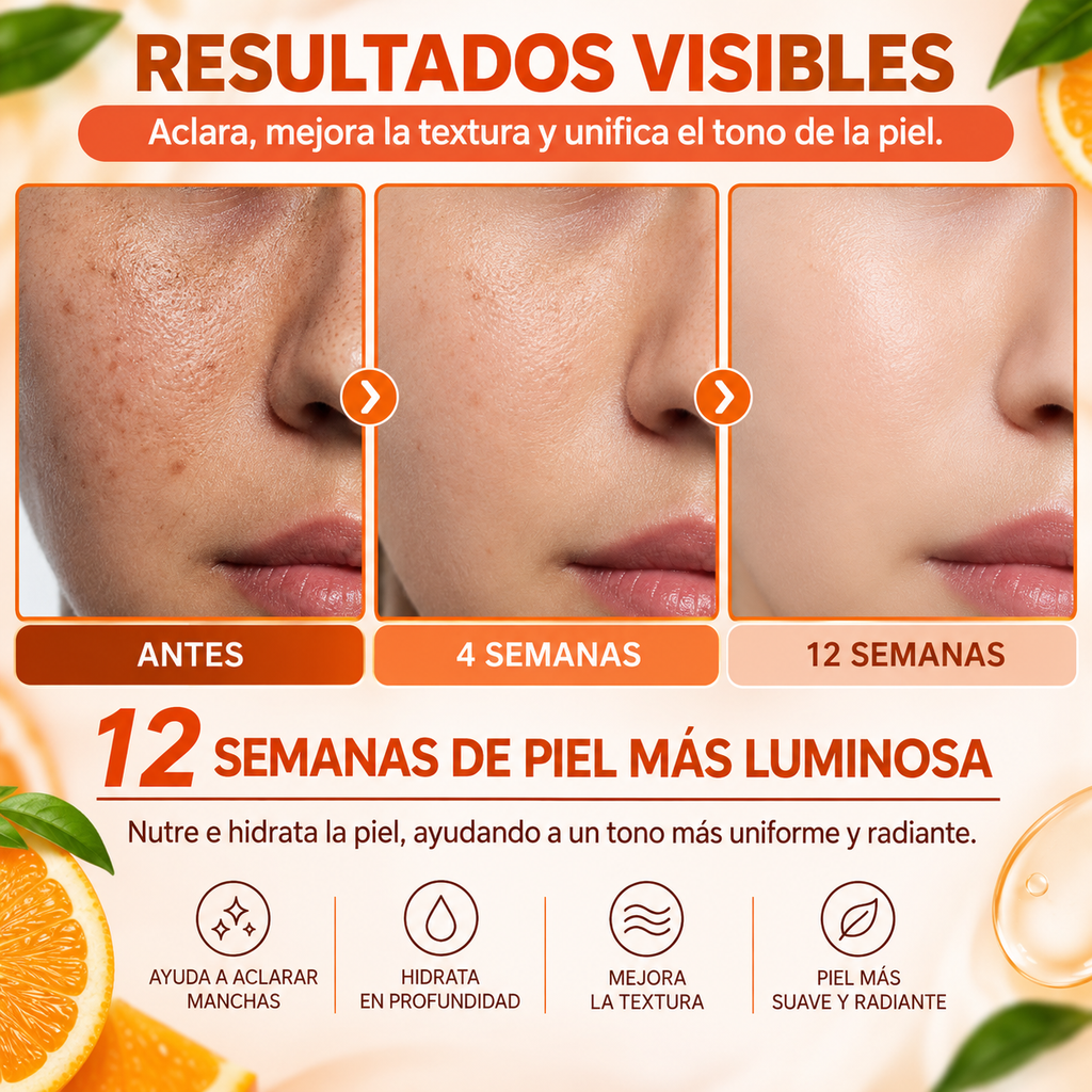 Spray Facial con Vitamina C para Manchas e Hidratación