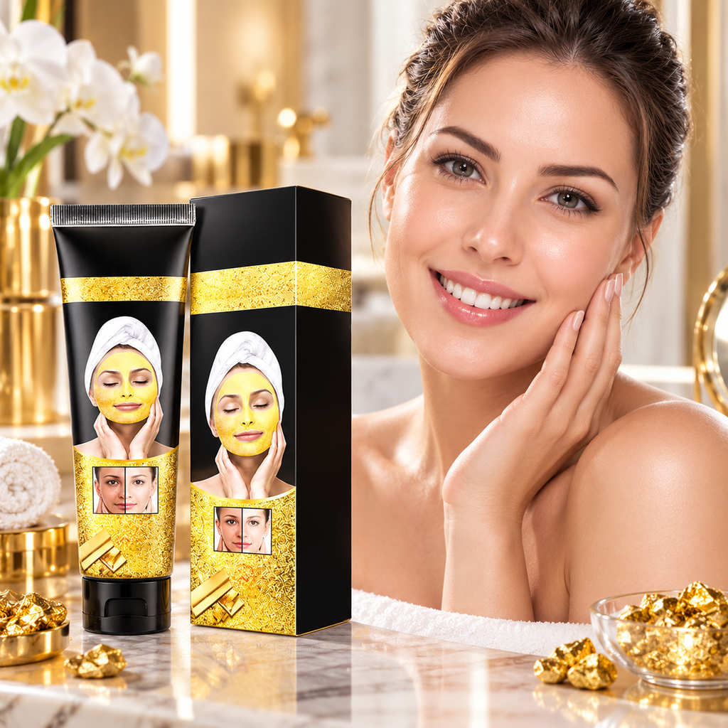 Mascarilla Facial de Oro y Colágeno Peel-Off 120 g