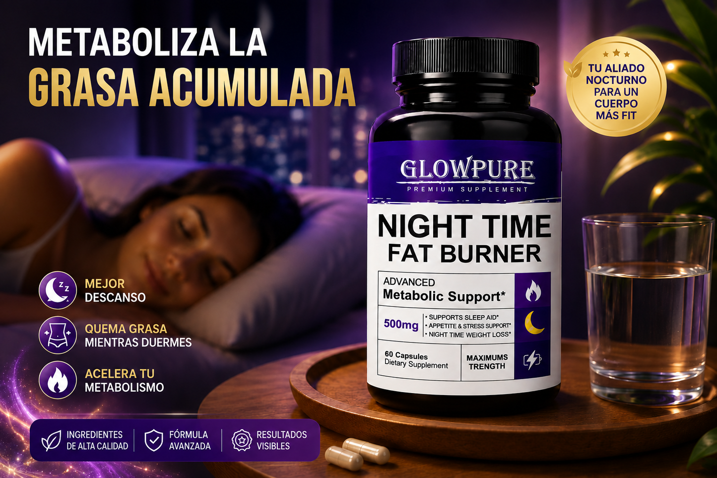 Quemador de Grasa Nocturno