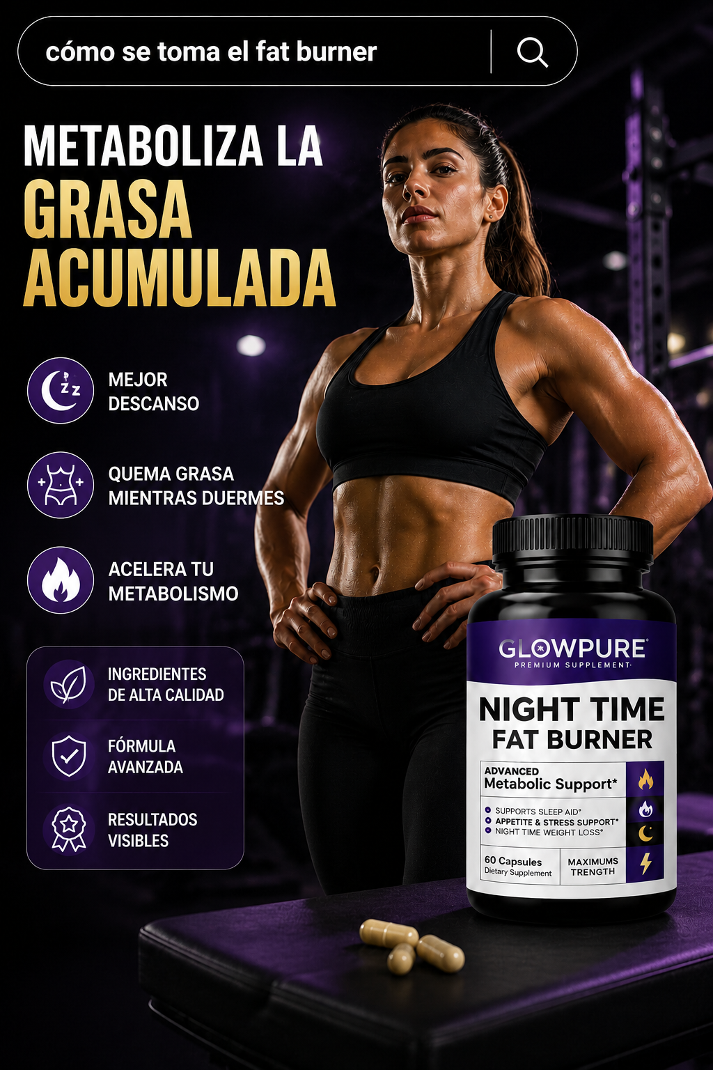 Quemador de Grasa Nocturno