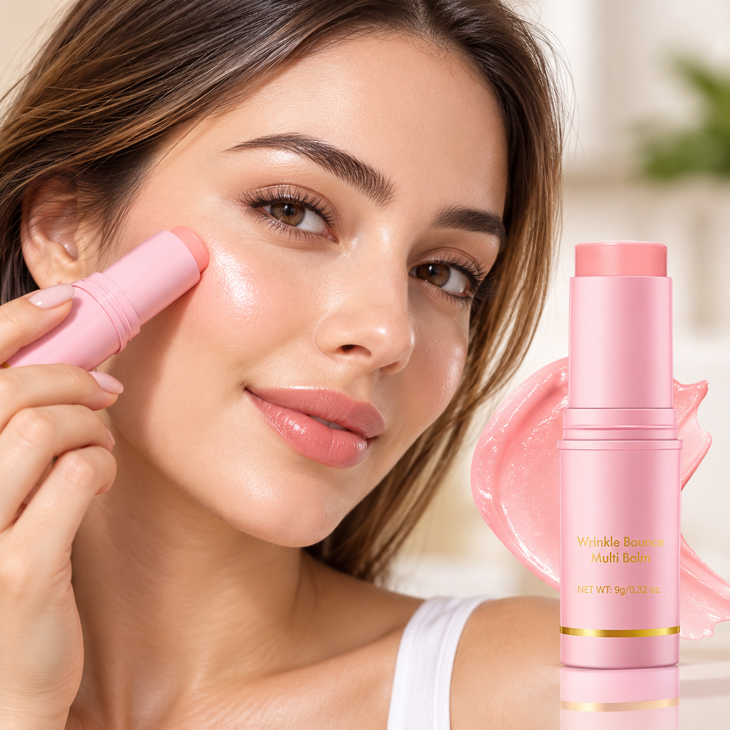 Bálsamo Facial de Colágeno VITALIS – Hidratante y Antiarrugas en Barra