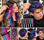 Tinte Temporal Lavable para Cabello – Set de 6 Colores