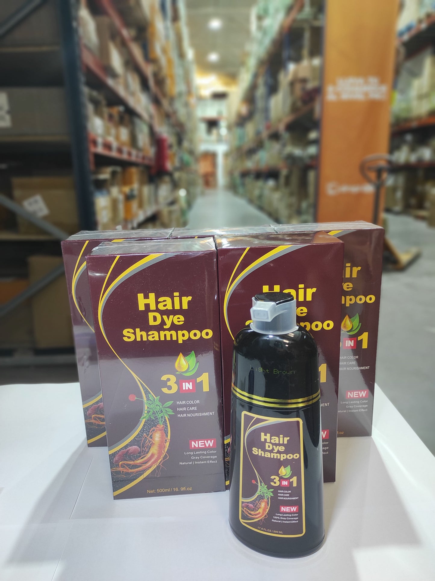 Champú para Canas 500ml LIGHT BROWN - additional image 3