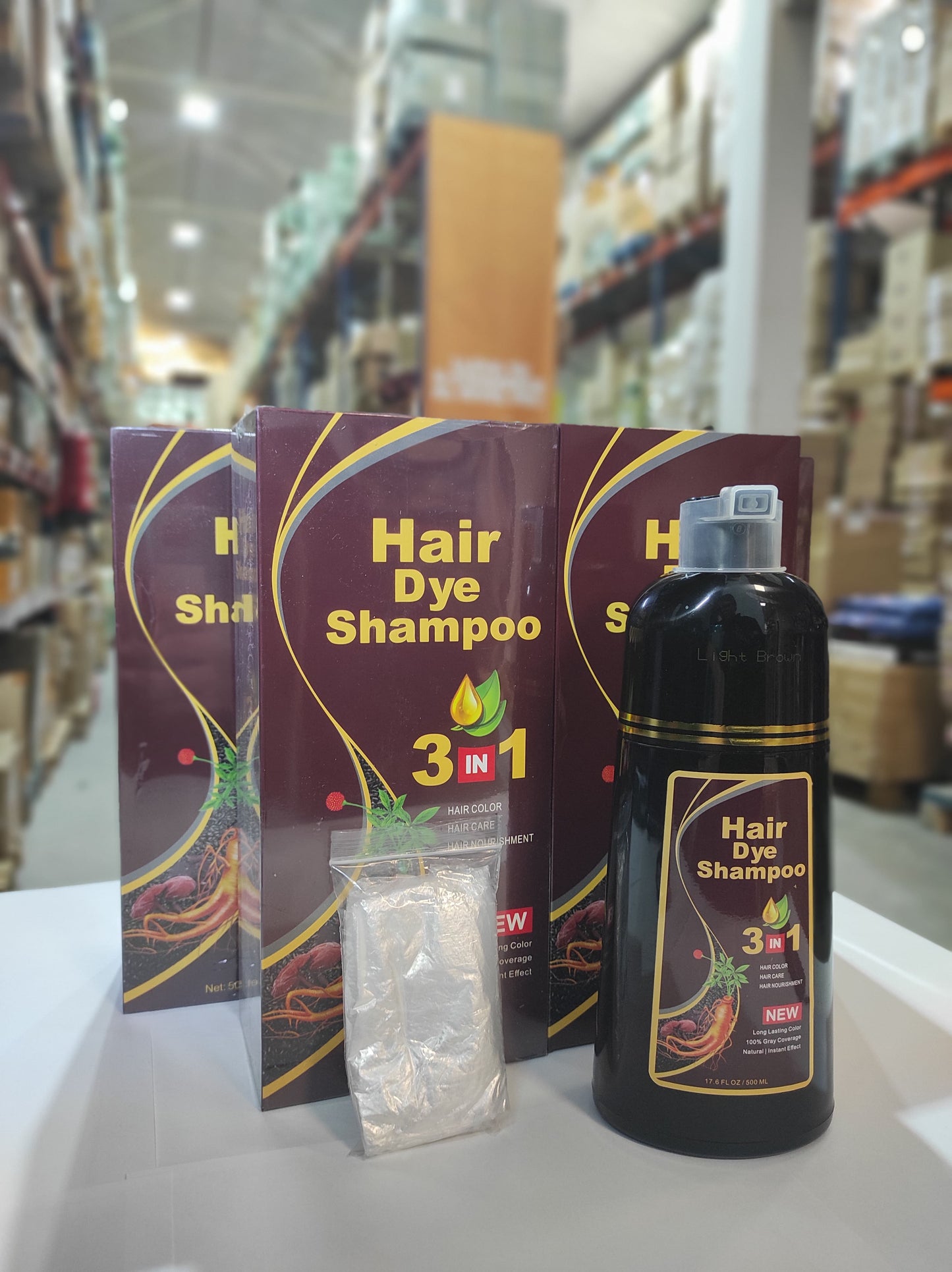 Champú para Canas 500ml LIGHT BROWN - additional image 4