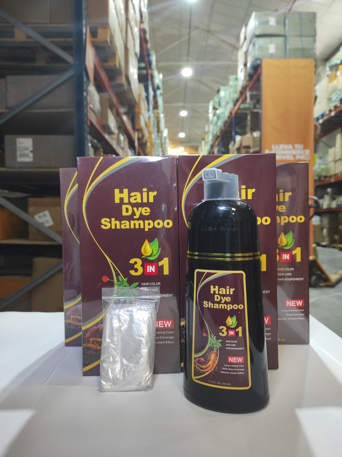Champú para Canas 500ml LIGHT BROWN - additional image 6