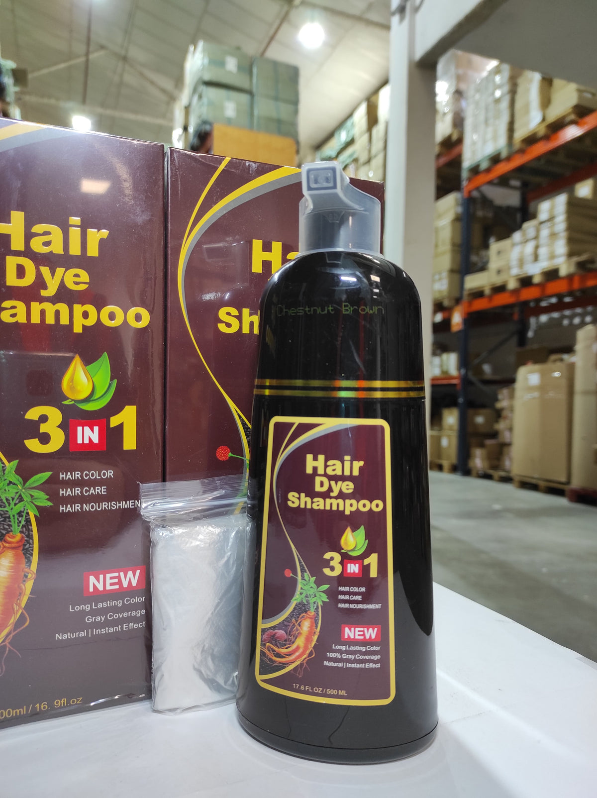 Champú para Canas 500ml CHESTNUT BROWN - additional image 4
