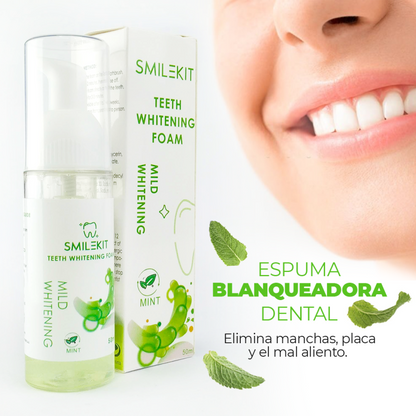 Espuma dental para blanqueamiento